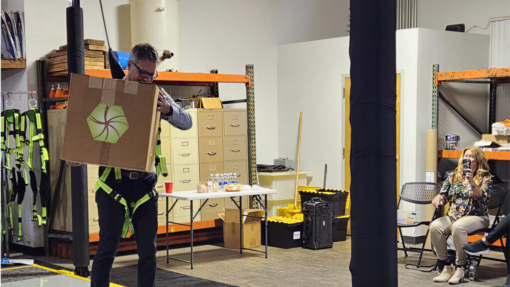Slim Simulator shown during training